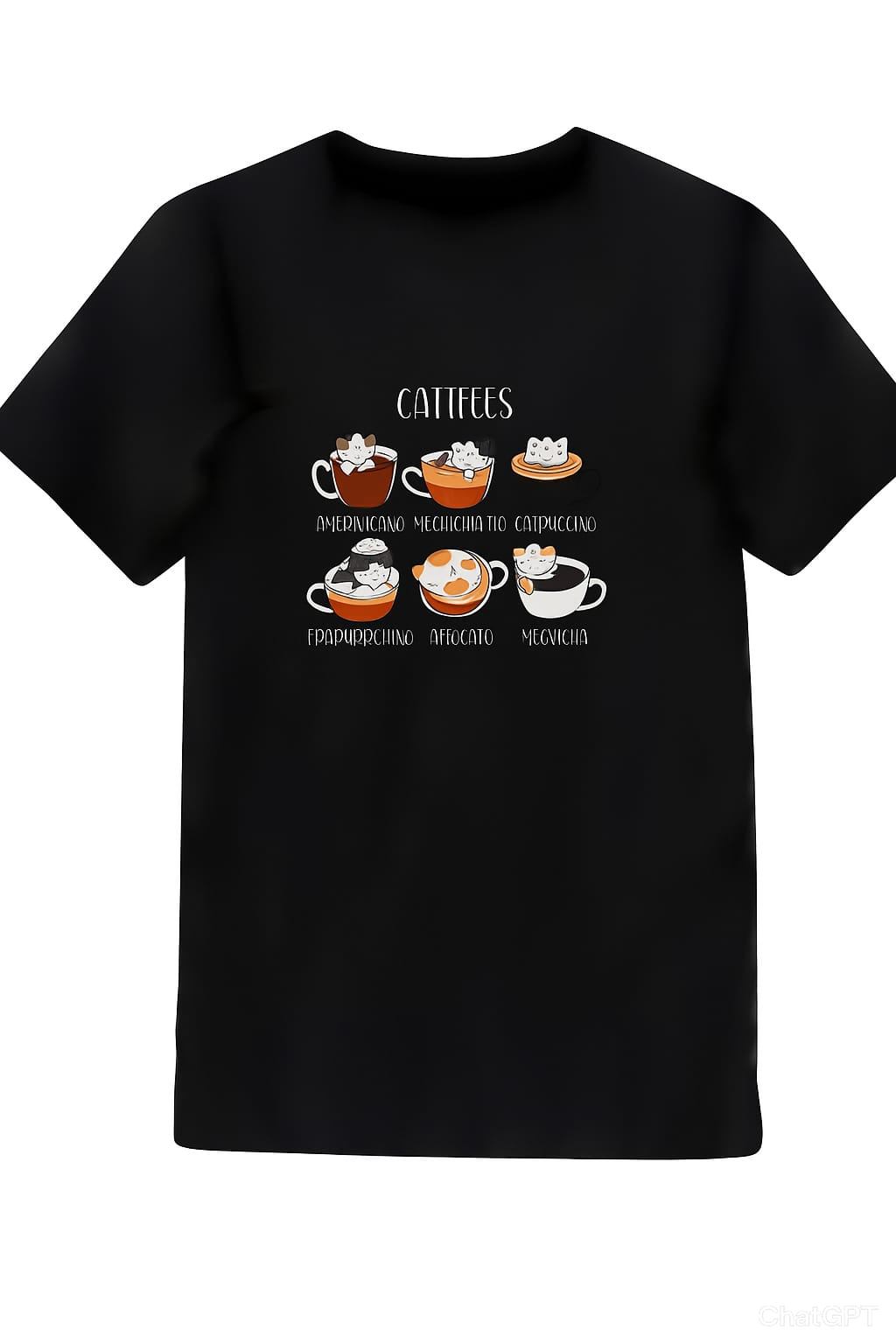 Polera negra manga corta