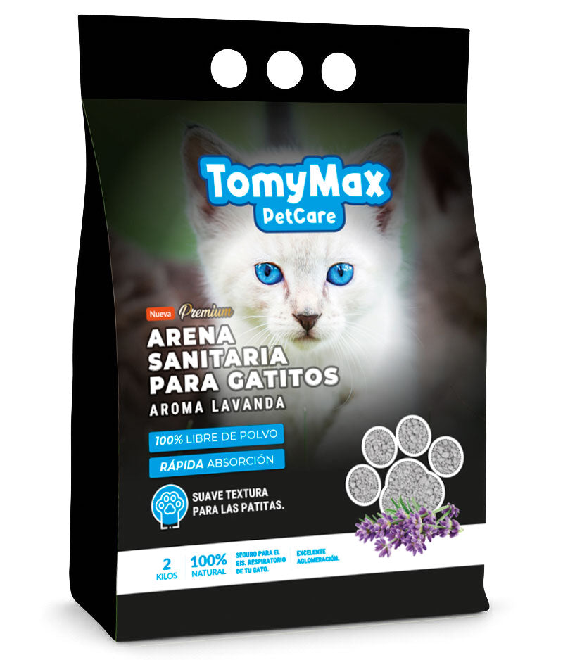 Arena sanitaria Tom y Max 2kg