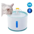 Bebedero Eléctrico De Agua 2.4lts Con Luz Led Para Mascotas